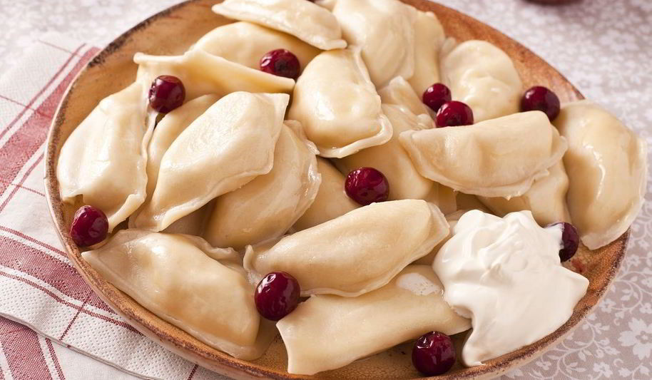 Рецепт вареники с замороженной вишней