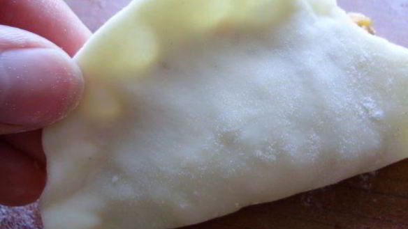 ШАГ 9. вкусные вареники с гречкой и овощами