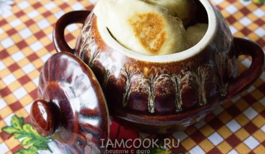 Рецепт золотистые вареники с капустой