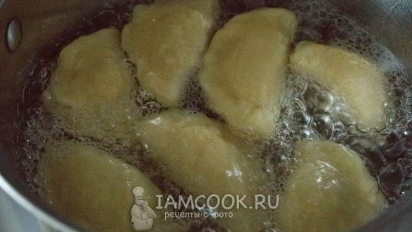 ШАГ 12. золотистые вареники с капустой