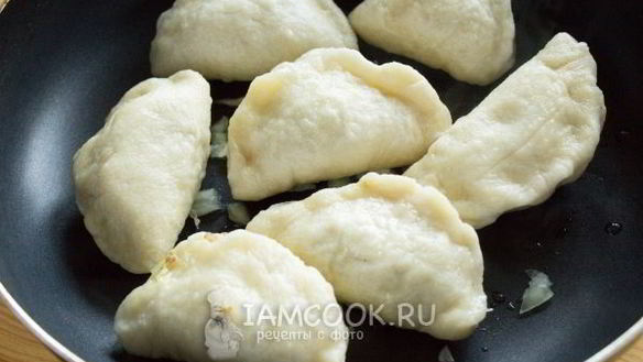 ШАГ 13. золотистые вареники с капустой