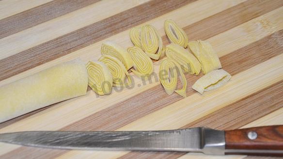 ШАГ 12. яичная лапша домашняя