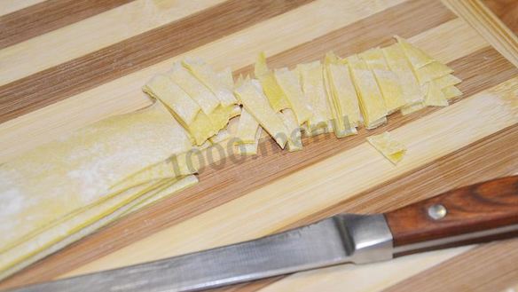 ШАГ 18. яичная лапша домашняя