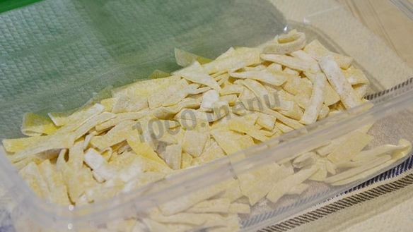 ШАГ 20. яичная лапша домашняя