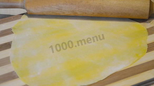 ШАГ 10. яичная лапша домашняя