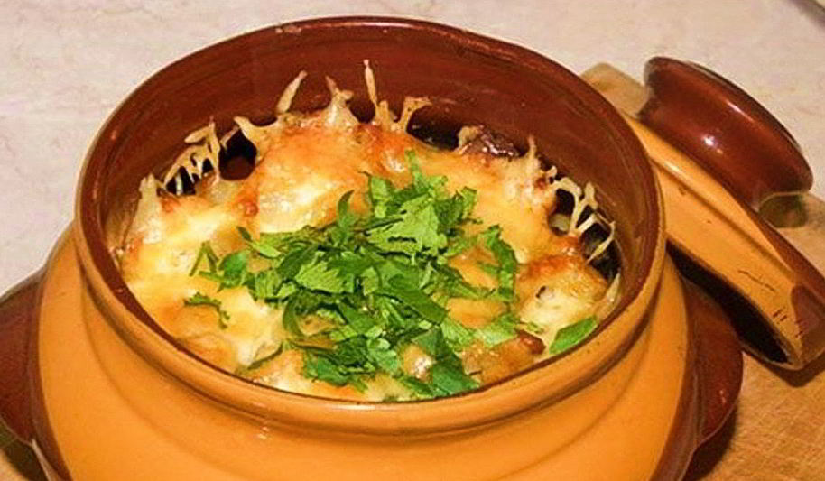 Рецепт жаркое в горшочках