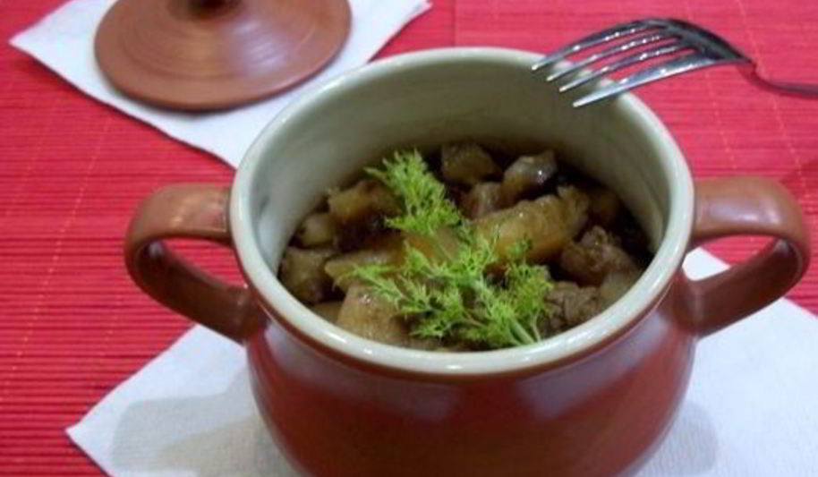 Рецепт жаркое в горшочке