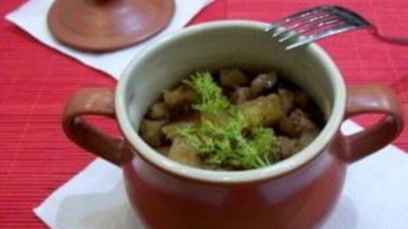 ШАГ 9. жаркое в горшочке