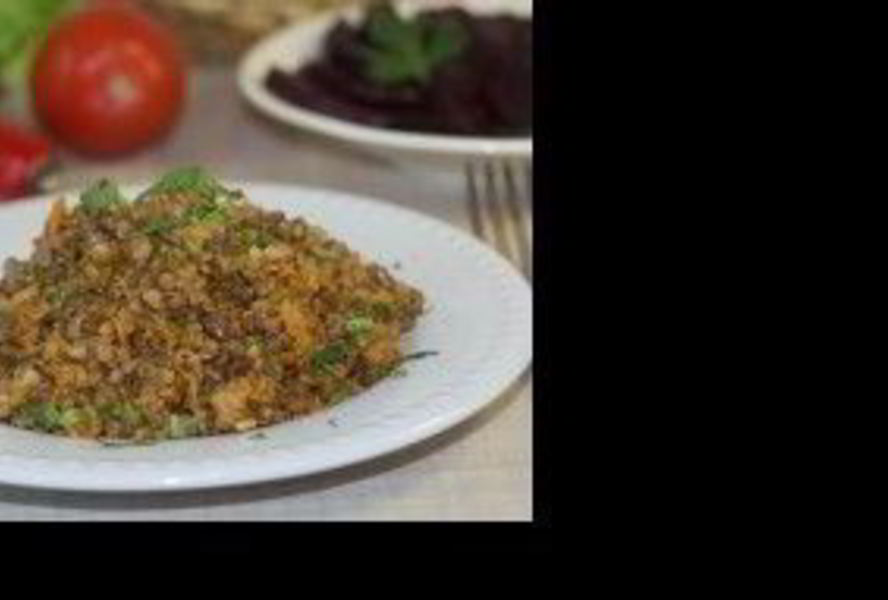 Гречка по купечески с фаршем