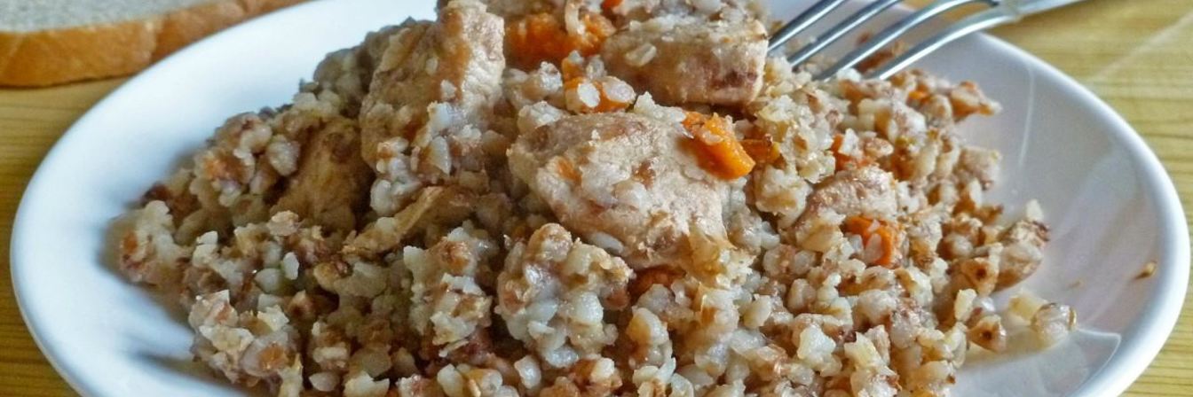Гречка с курицей в мультиварке