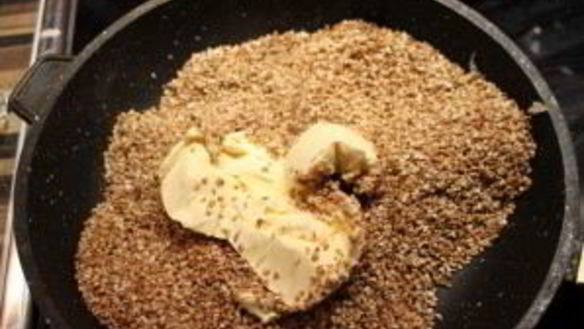 ШАГ 2. гречка с мясом