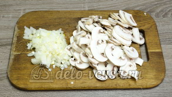 ШАГ 4. гречневая каша с грибами