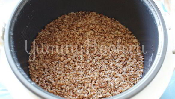 ШАГ 3. гречневая каша в мультиварке