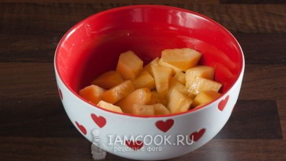 ШАГ 5. кукурузная каша с тыквой