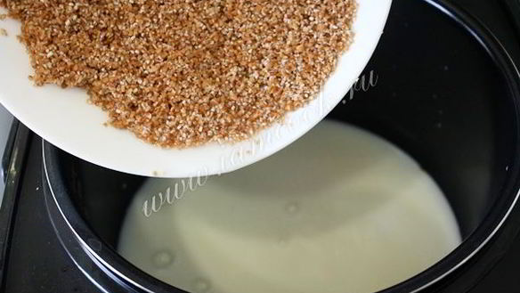 ШАГ 4. пшеничная каша в мультиварке