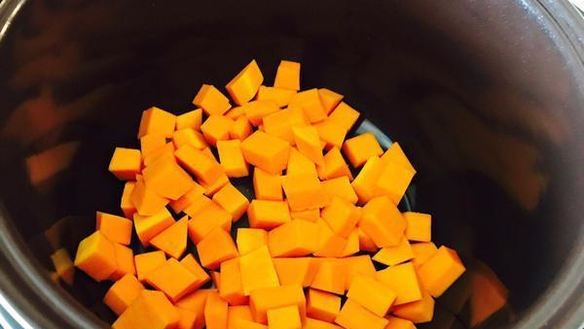 ШАГ 2. пшенная каша с тыквой в мультиварке