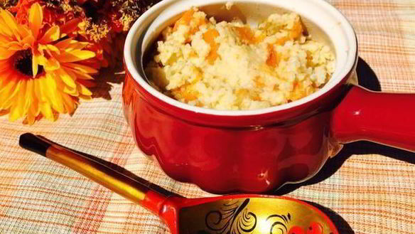 ШАГ 7. пшенная каша с тыквой в мультиварке