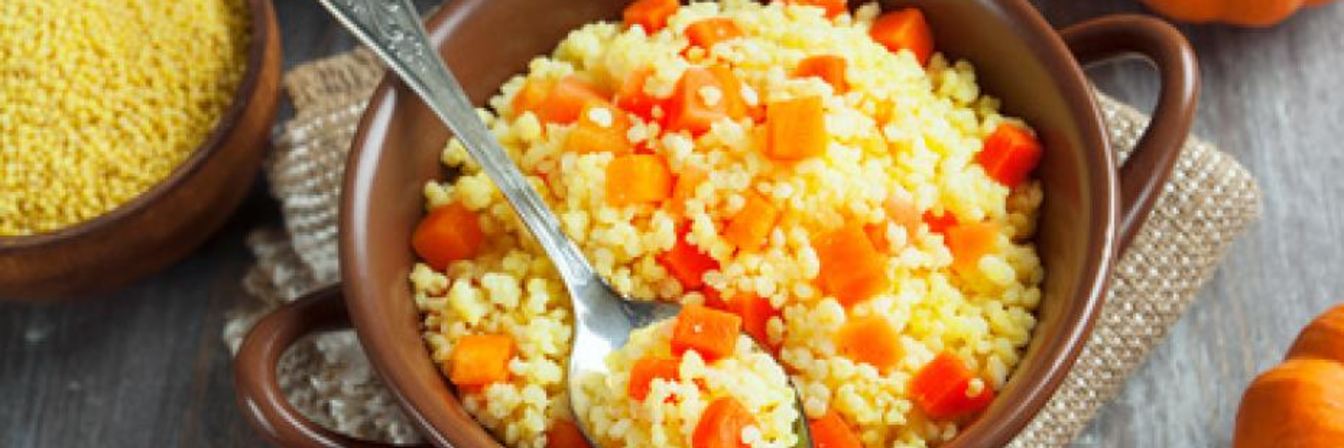 Пшенная каша с тыквой