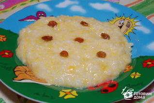 Рисовая каша с тыквой