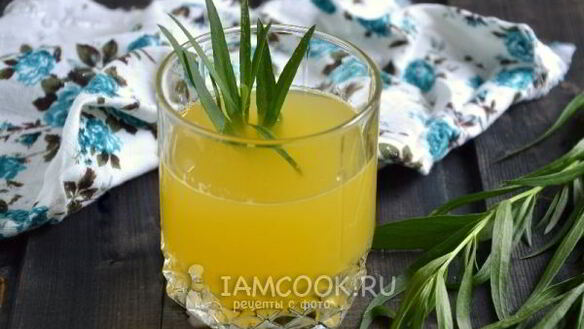 ШАГ 7. апельсиновый напиток с эстрагоном