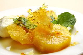 Апельсины в лимонном сиропе