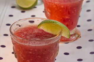 Арбузный напиток с лаймом