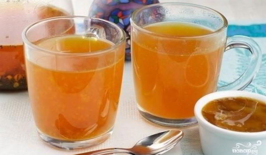 Рецепт облепиховый чай