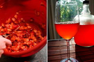 Домашнее вино из клубники