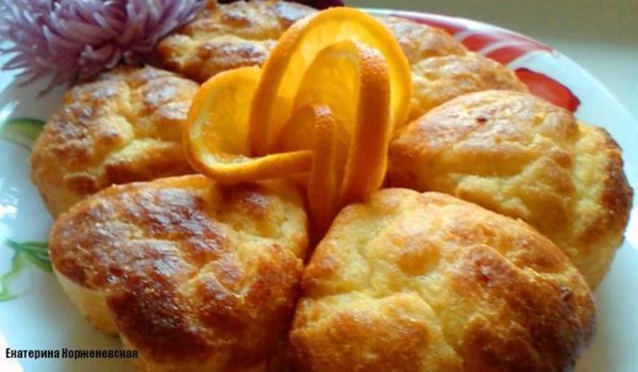 Рецепт французские булочки с апельсиновым сиропом