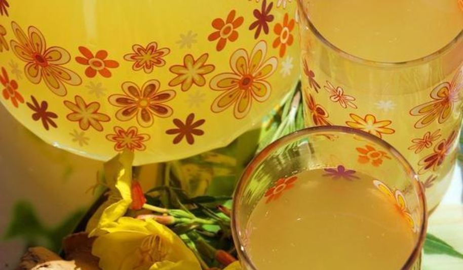 Рецепт имбирный напиток с лимоном и розмарином