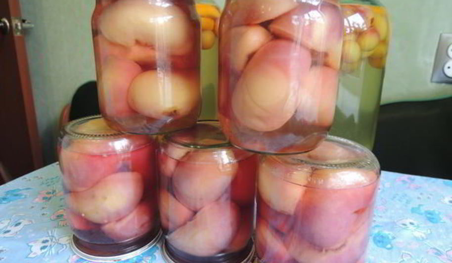 Рецепт инжирный персик в сиропе