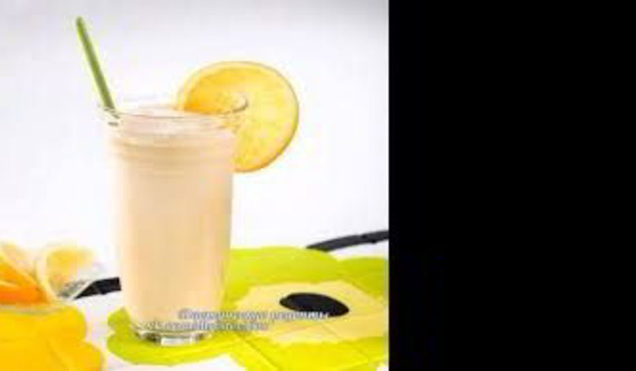 Рецепт кефирно-апельсиновый коктейль с имбирем