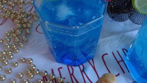 ШАГ 4. коктейль голубая лагуна