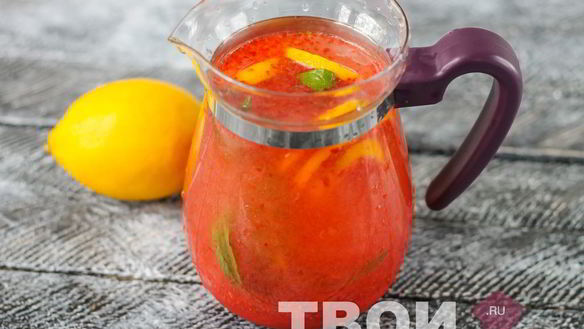 ШАГ 5. клубничный лимонад