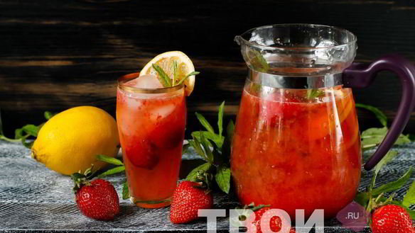 ШАГ 7. клубничный лимонад