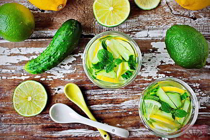 Огуречный лимонад