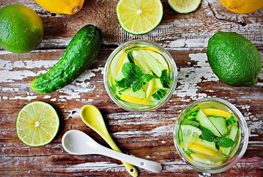 Огуречный лимонад