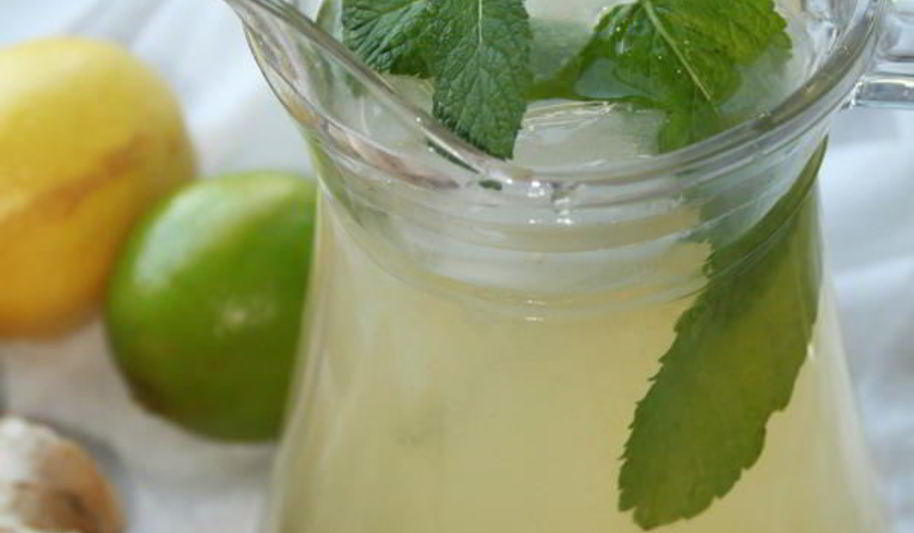 Рецепт лимонно-имбирный прохлаждающий напиток