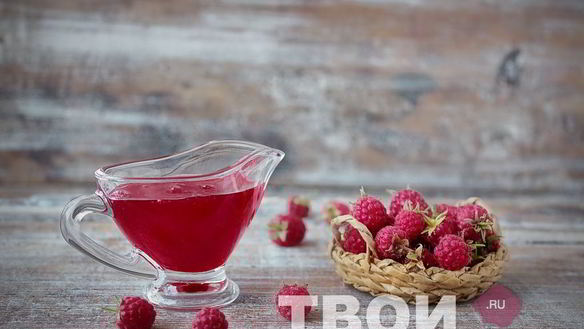 ШАГ 7. малиновый сироп