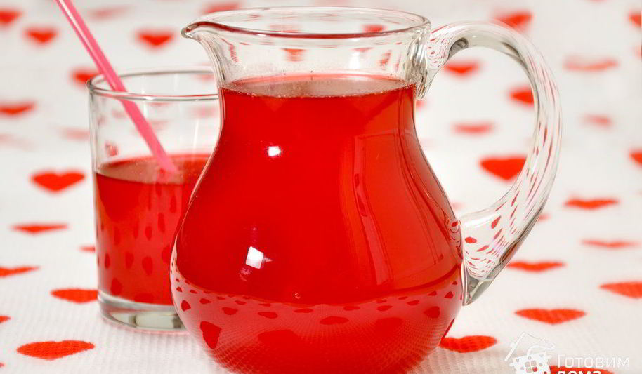 Рецепт клюквенный морс