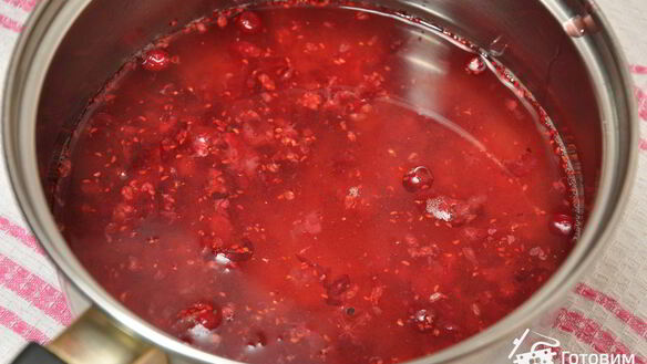 ШАГ 5. клюквенный морс
