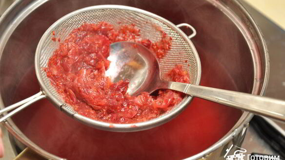 ШАГ 6. клюквенный морс