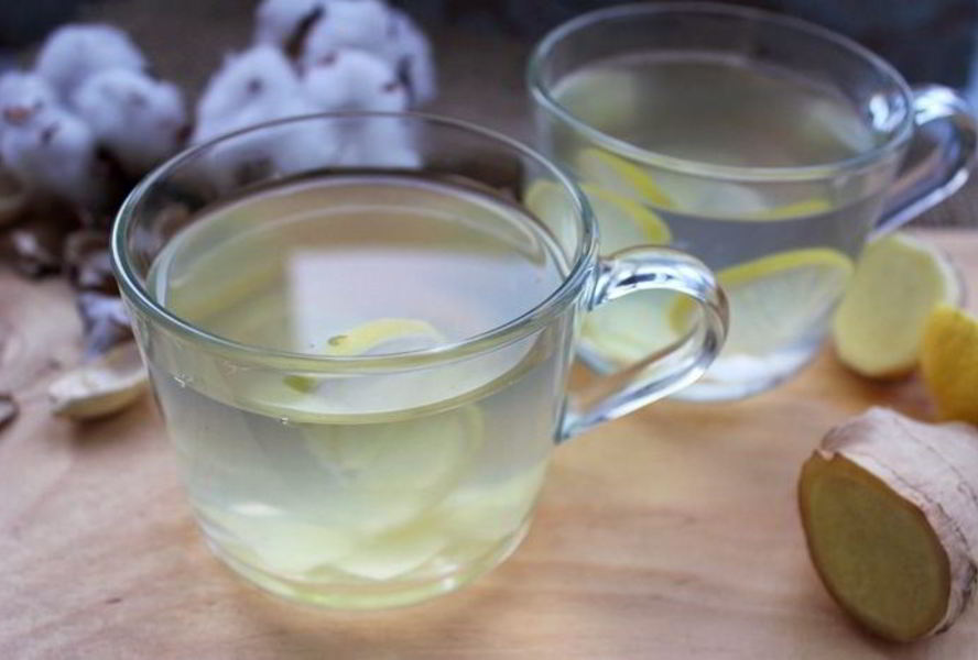 Напиток имбирный с лимоном и медом