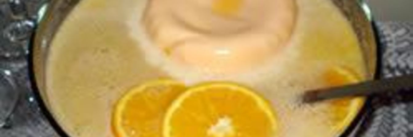 Новогодний пунш с шампанским