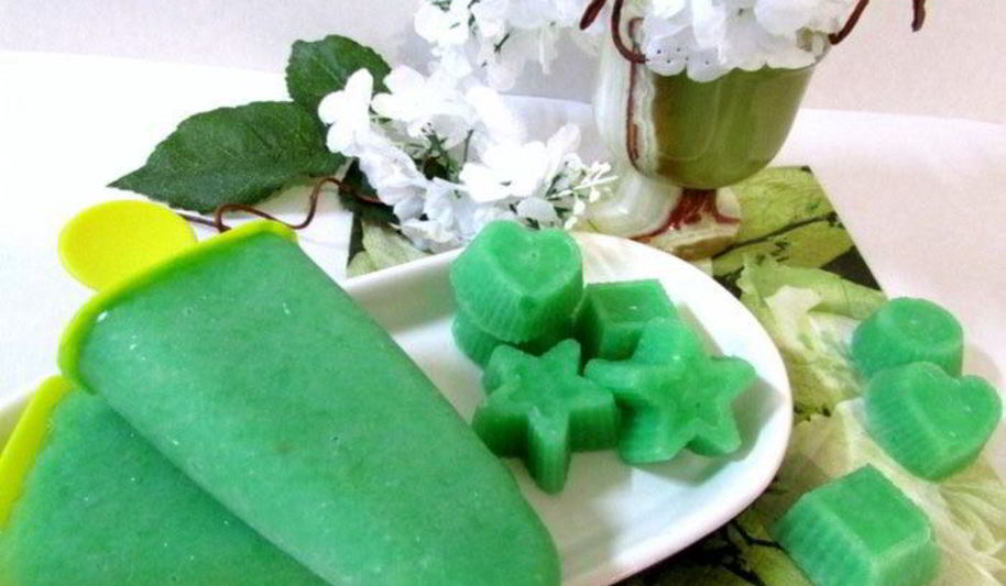 Рецепт огуречный лед с мятным сиропом