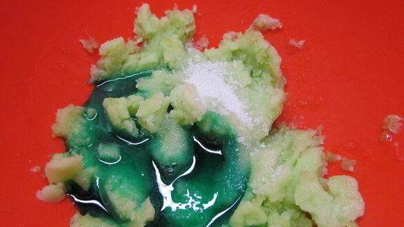 ШАГ 6. огуречный лед с мятным сиропом