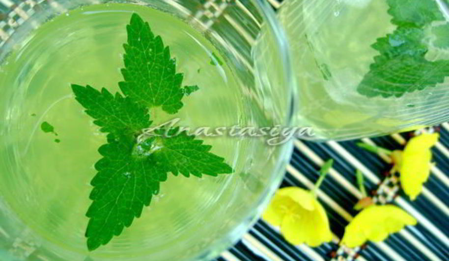 Рецепт охлаждающий напиток с мятой и лимоном
