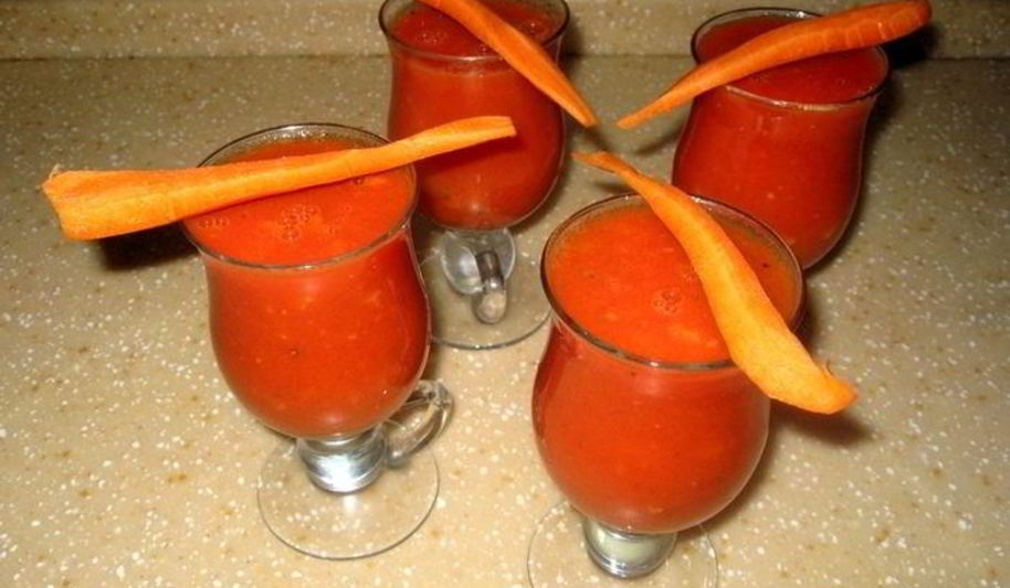 Рецепт овощные коктейли в блендере