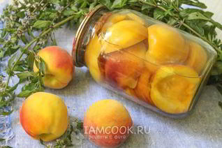 Персики в сиропе на зиму