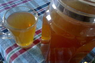 Прохладительный напиток из шиповника